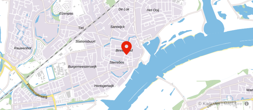 Locatie van Notarispraktijk mr. Roland Kok