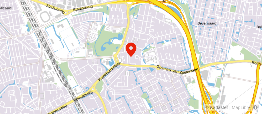 Locatie van ASN Bank Rotterdam Keizerswaard