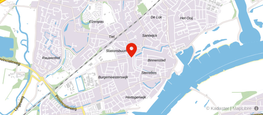 Locatie van Nagel & Tilleman Makelaardij