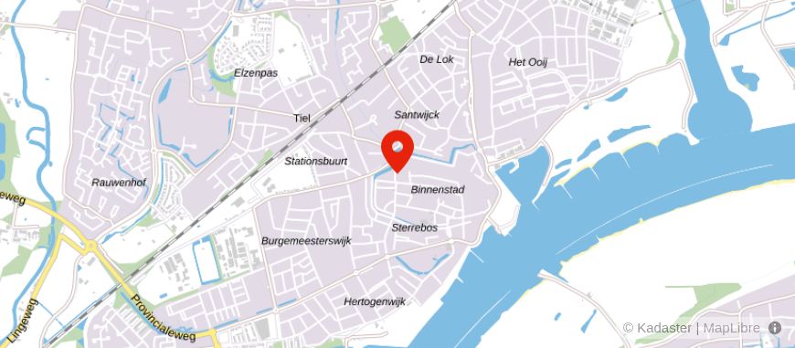 Locatie van Hypotheek Visie Midden Betuwe