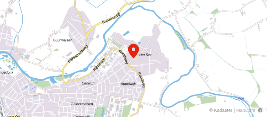 Locatie van De Bruin Administratie & Advies
