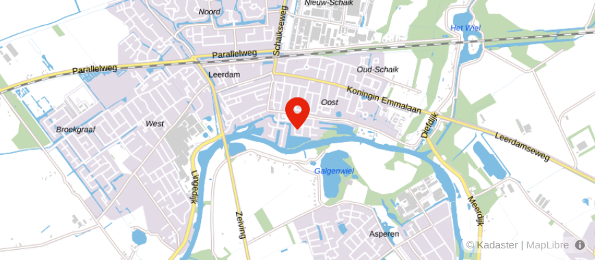 Locatie van Fin. Adviesbureau N.M.A.
