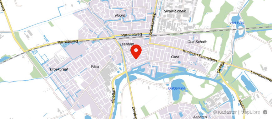 Locatie van Van Zee Assurantiën B.V.