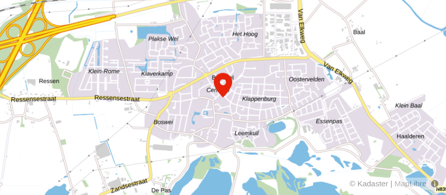 Locatie van WoonGoed
