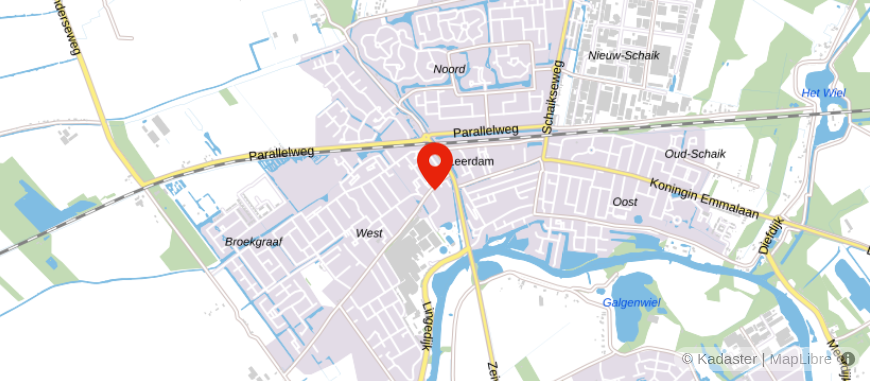 Locatie van Boveko Bedrijfsverzekeringen Leerdam