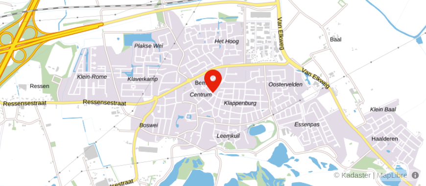 Locatie van Obdam Financieel Advies