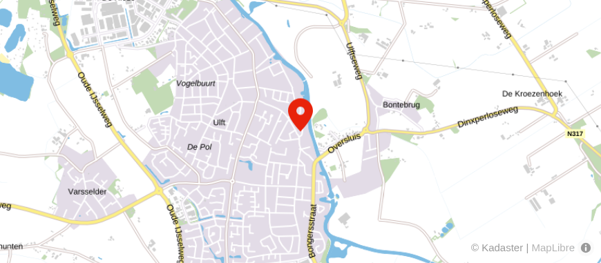 Locatie van Financieel Fit | Ulft