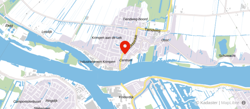 Locatie van Den Boer Hypotheken en Pensioenen