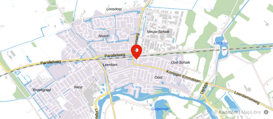 Locatie van Van Wijnen Makelaardij