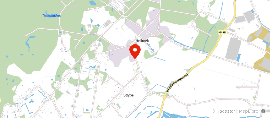 Locatie van V.O.F. Belastingadvieskantoor drs.A.R. van Gemert