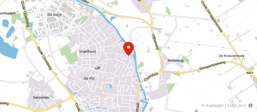 Locatie van Mediation Groep Oost-Nederland Ulft