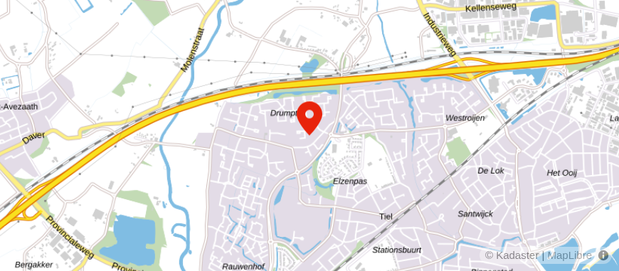 Locatie van Makelaarskantoor van Beusichem