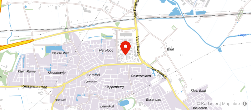 Locatie van Duijd Fiscalisten