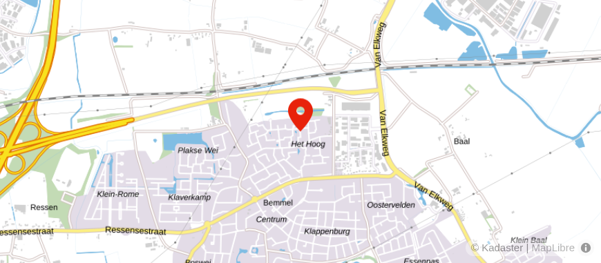 Locatie van VH Belastingadvies
