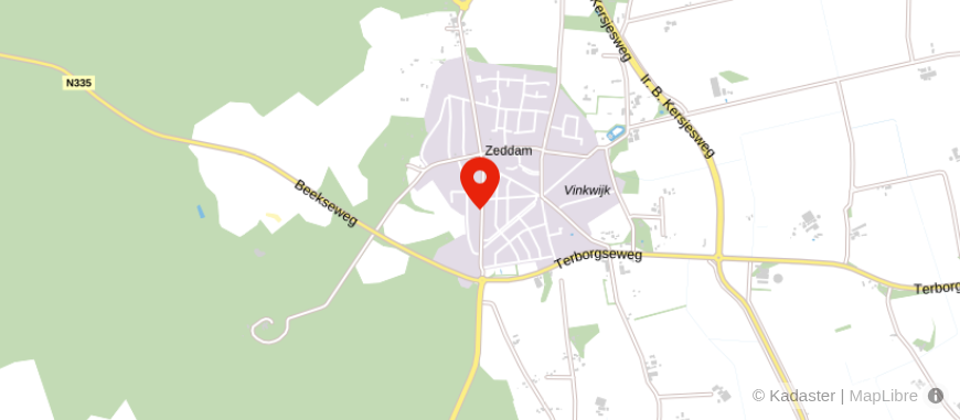 Locatie van Rikken Assurantiën / Regio Bank