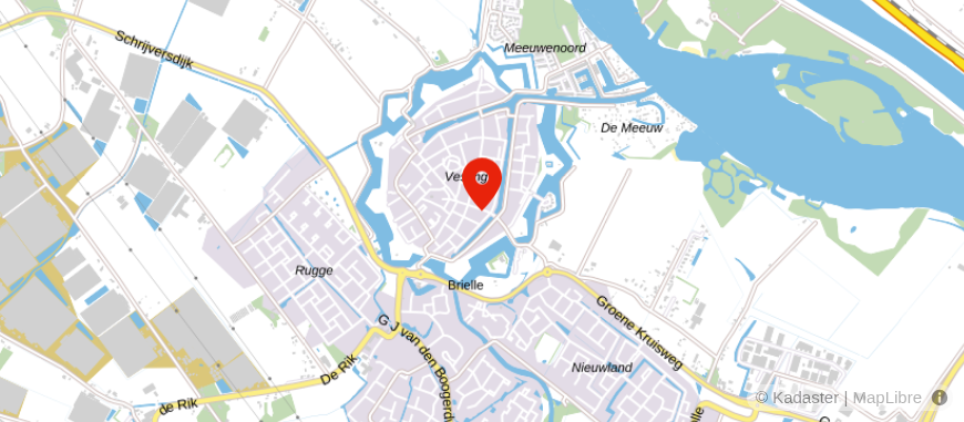 Locatie van Hypotheekrente.nl Voorne-Putten