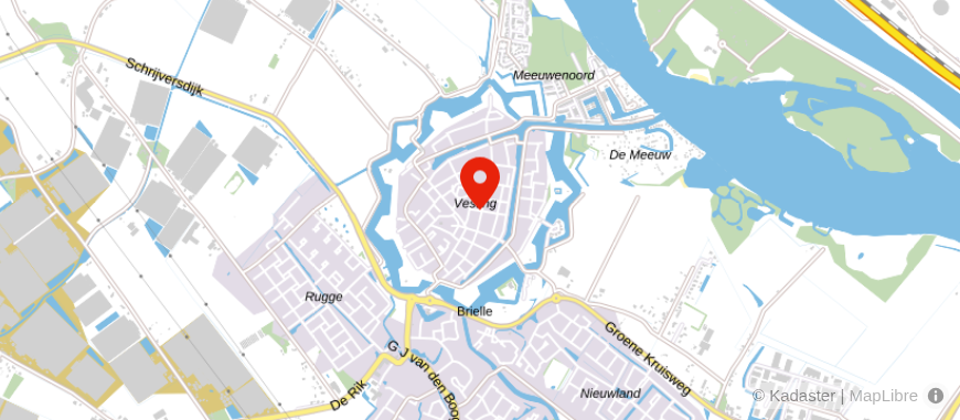 Locatie van Financieel Fit | Voorne-Putten