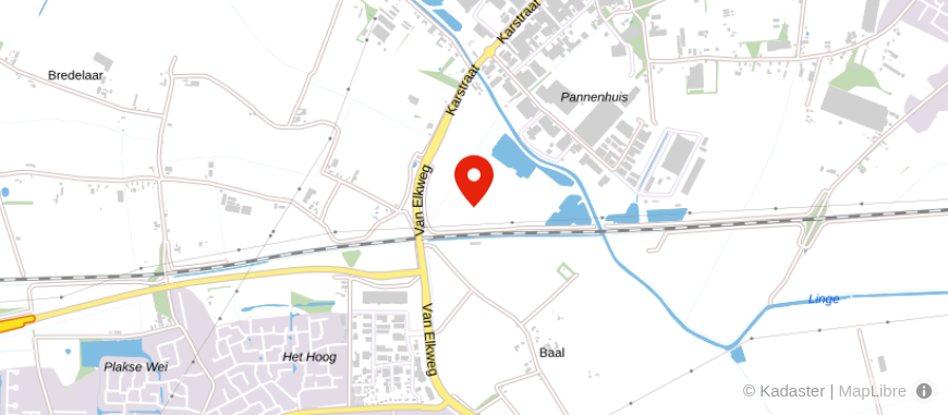 Locatie van Mikk Pensioen Advies