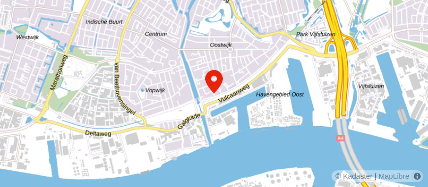 Locatie van Vlaardingse Assurantie Combinatie