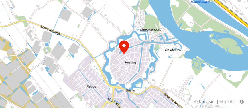 Locatie van Assurantiekantoor C. van der Hoek & Zonen BV