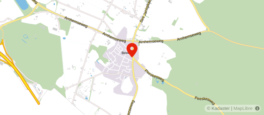 Locatie van Hansen B.V.