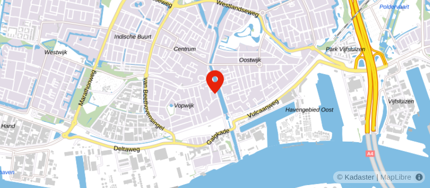 Locatie van van Driel Makelaardij