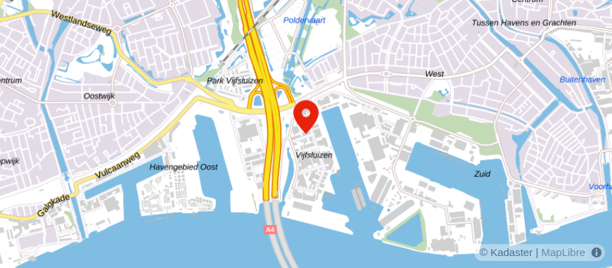 Locatie van MRVO Accountants en Belastingadviseurs