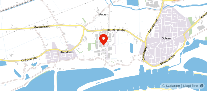 Locatie van BTW Nederland