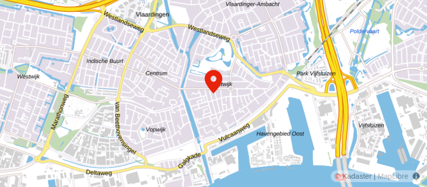 Locatie van Spuybroek Advies