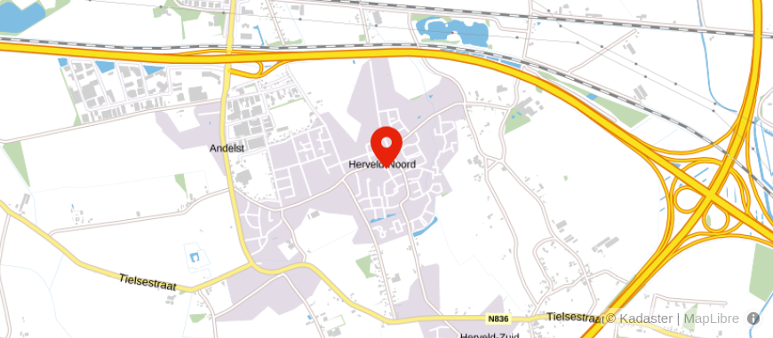 Locatie van Den Hartog Assurantiën