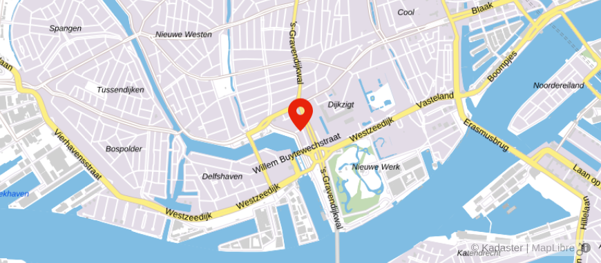 Locatie van De Huizenbemiddelaar Rotterdam