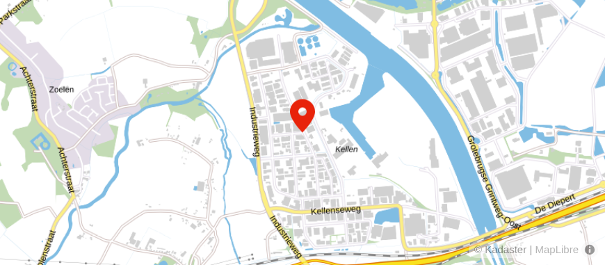 Locatie van DK Accountants & Adviseurs