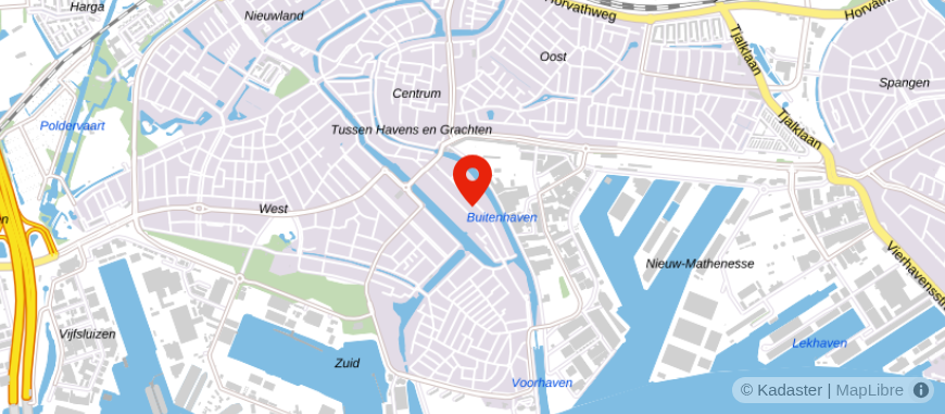 Locatie van Van der Valk Netwerk Notarissen