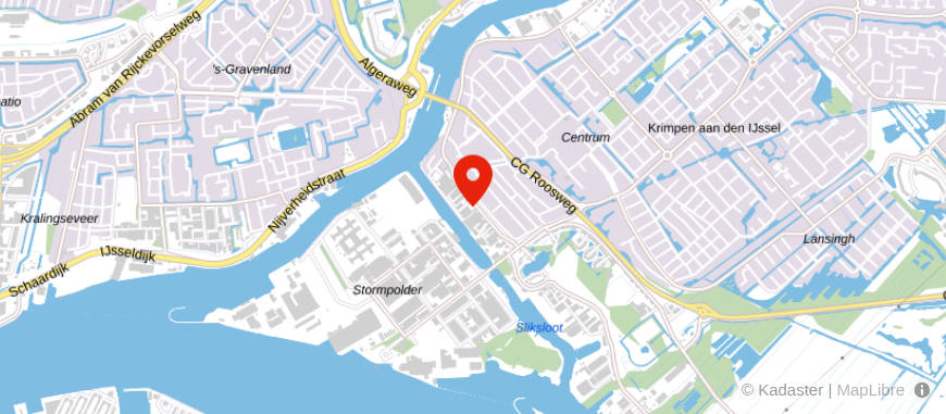 Locatie van Koos Rook Financiële Diensten 