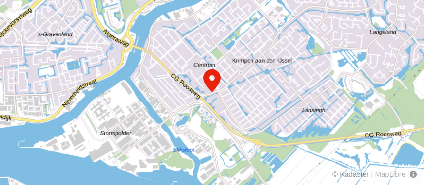 Locatie van De Hypotheker Krimpen aan den IJssel
