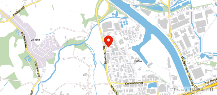 Locatie van ALH Hommersom & co belastingadviseurs