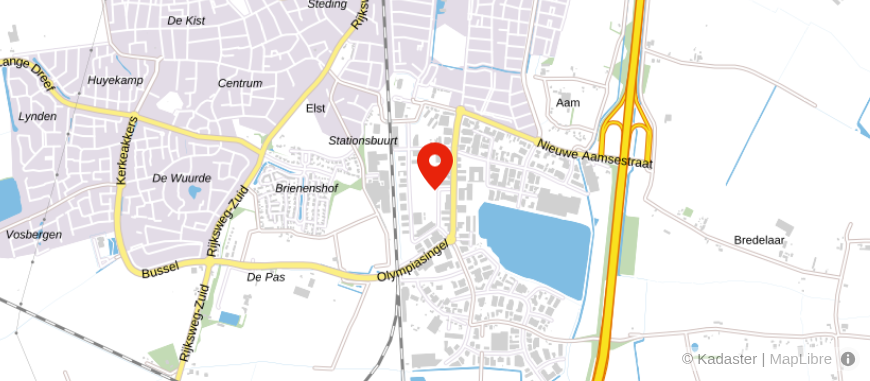 Locatie van Het AGIO Huys BV