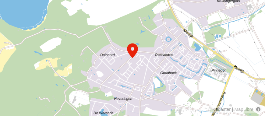Locatie van Van der Velden Hypotheken&verzekeringen