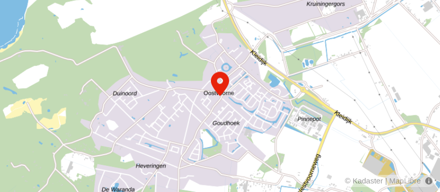 Locatie van Kolpa van der Hoek Verzekeringen