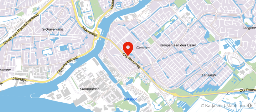 Locatie van Van Herk Makelaardij Krimpen aan den IJssel