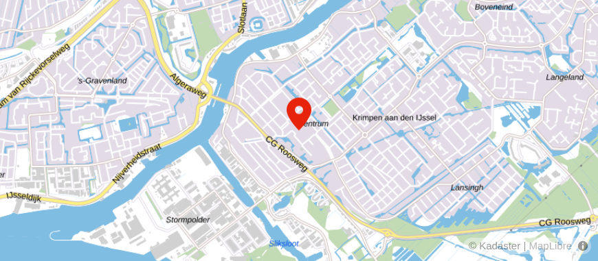 Locatie van Groeneveld c.s.