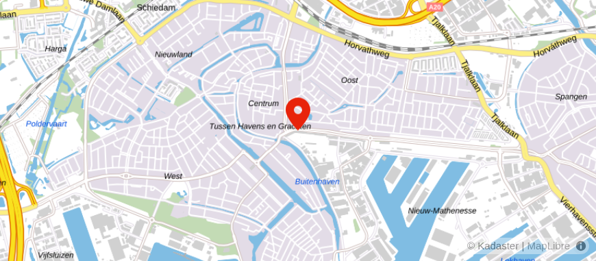 Locatie van Rijnmond Hypotheekwijzer
