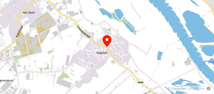 Locatie van Witjes Adviesgroep