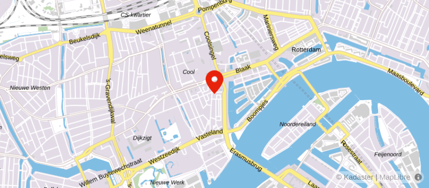 Locatie van Prinsenland Adviseurs