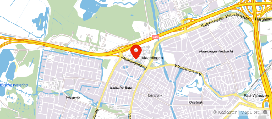 Locatie van Van Gastel Notarissen