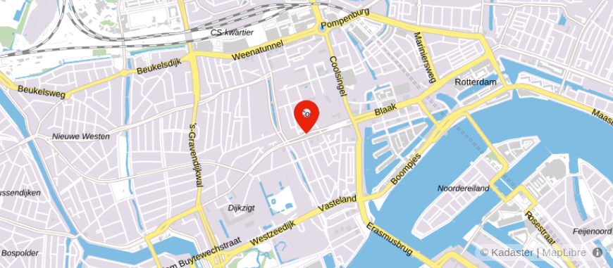 Locatie van Bridge v.o.f.