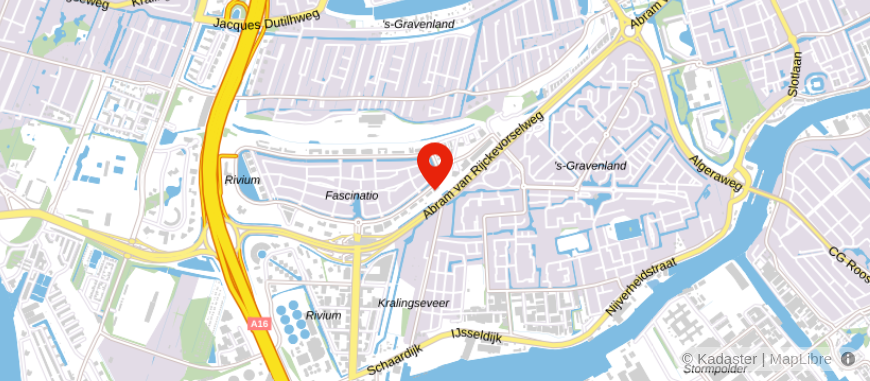 Locatie van Van der Spek Uitvaart
