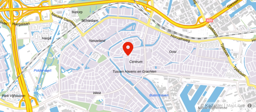 Locatie van Lassooij & Partners Accountants en Belastingadvies