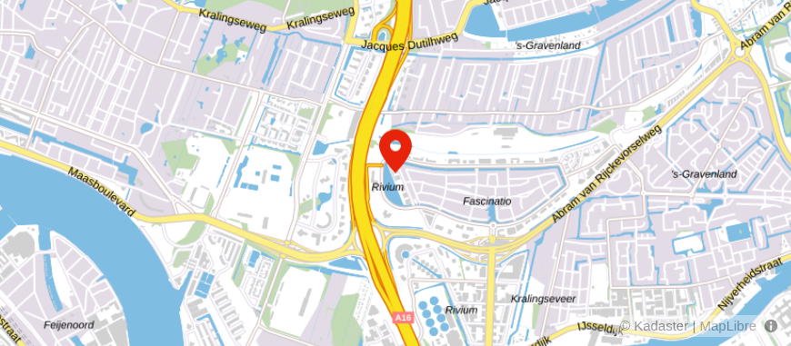 Locatie van HZ Adviesgroep B.V.