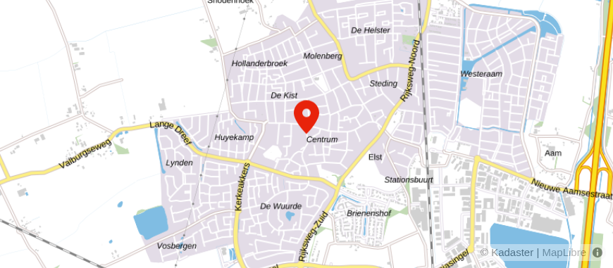 Locatie van Putterbrink